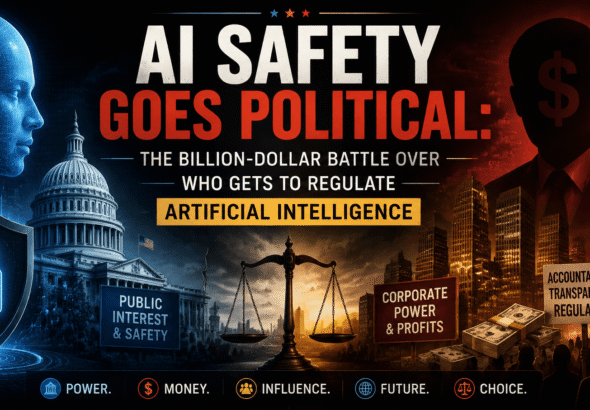 AI Safety Goes Political: The Billion-Dollar Battle Over Who Gets to Regulate Artificial Intelligence