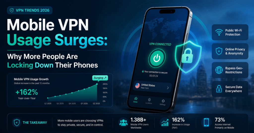 Mobile VPN Usage Surges: Why More People Are Locking Down Their Phones