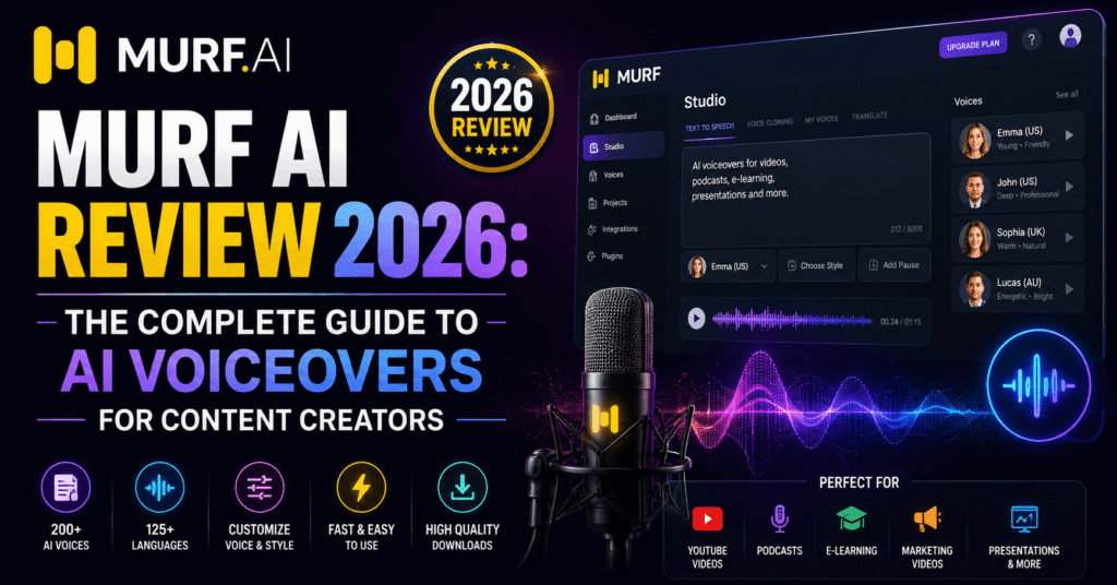 Murf AI Review 2026: The Complete Guide to AI Voiceovers for Content Creators