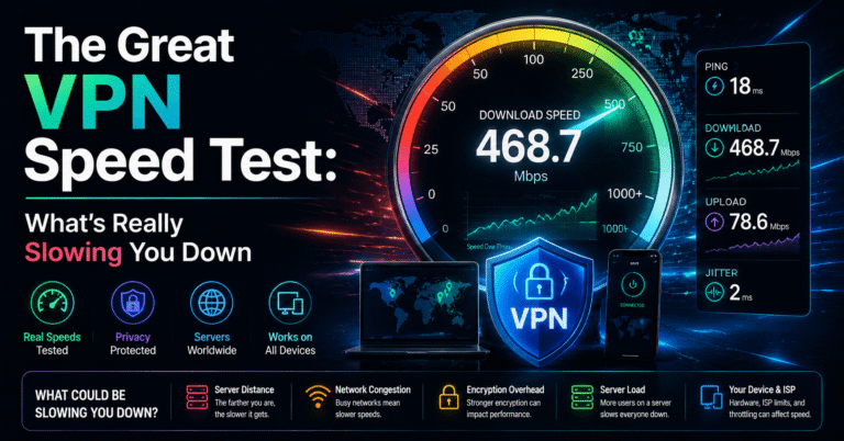 The Great VPN Speed Test: What's Really Slowing You Down